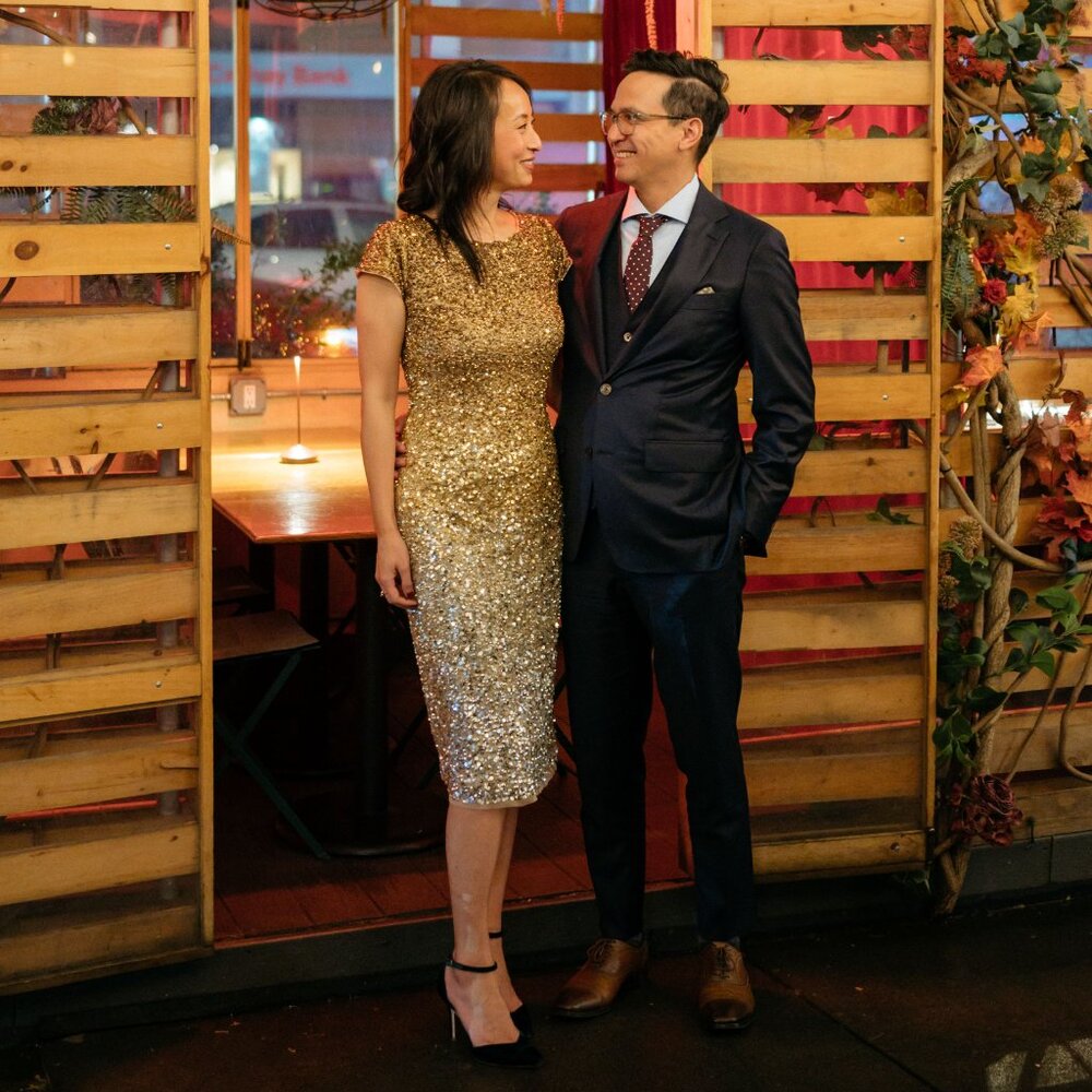 Theia 'Irma' ombre sequin dress - Picture 2 of 7